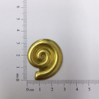 AC LATÃO CARACOL BOLD G CHEIO 30MM DIREITO