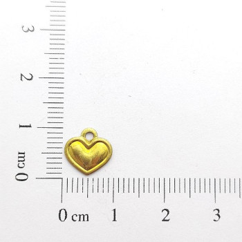 AC LATÃO CORAÇÃO P LISO BORDA 1 ARG