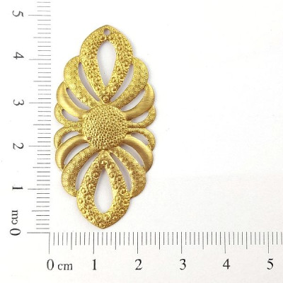 AC LATÃO NAVETE VZD MIX TXT 1 FURO