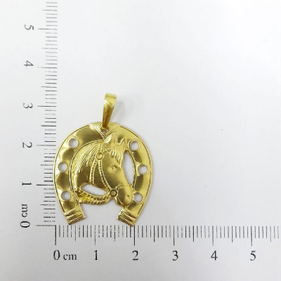 PING LATÃO FERRADURA CAVALO M