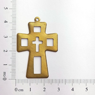 AC LATÃO CRUZ LARGA 4 VZD 1 ARG