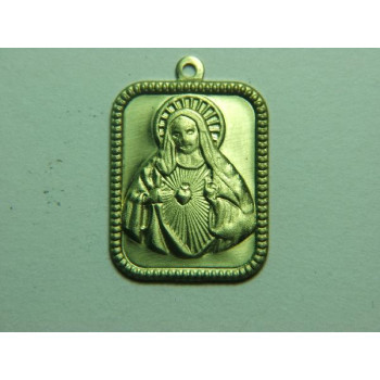 AC LATÃO SAGRADO CORAÇÃO DE MARIA CHEIO 1 ARG