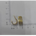 AC LATÃO ARGOLA GOTA  P 4 TIRAS