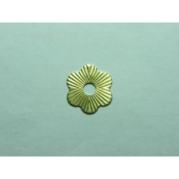 AC LATÃO FLOR TXT RISCOS VZD S/ FURO