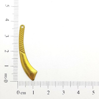 AC LATÃO VÍRGULA DIREITO CHEIA TXT LISA 1 FURO