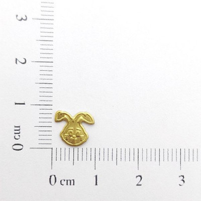 AC LATÃO COELHO RESINA S/ ARG