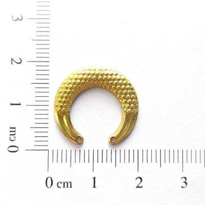 AC LATÃO MEIA LUA P TXT BAIXO 2 FUROS