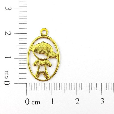 AC LATÃO OVAL VZD MENINO 1 ARG